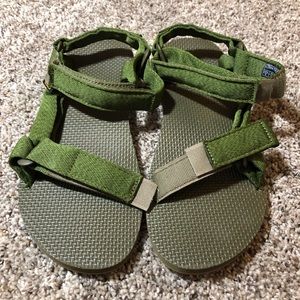 Teva Hiking Outdoor Green Sandals